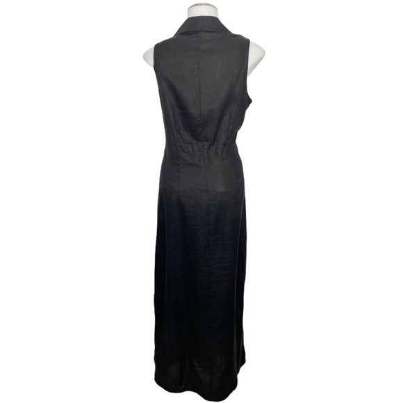 โ๏ธSOLD Vintage GAP Linen Button Front Maxi Dress - Picture 9 of 11